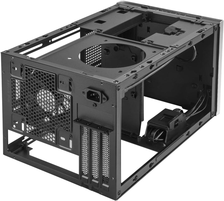 Silverstone SST-SG15S - Sugo Mini-ITX kompaktes Cube Gehäuse, Modularer Aufbau mit 4 abnehmbaren Rän