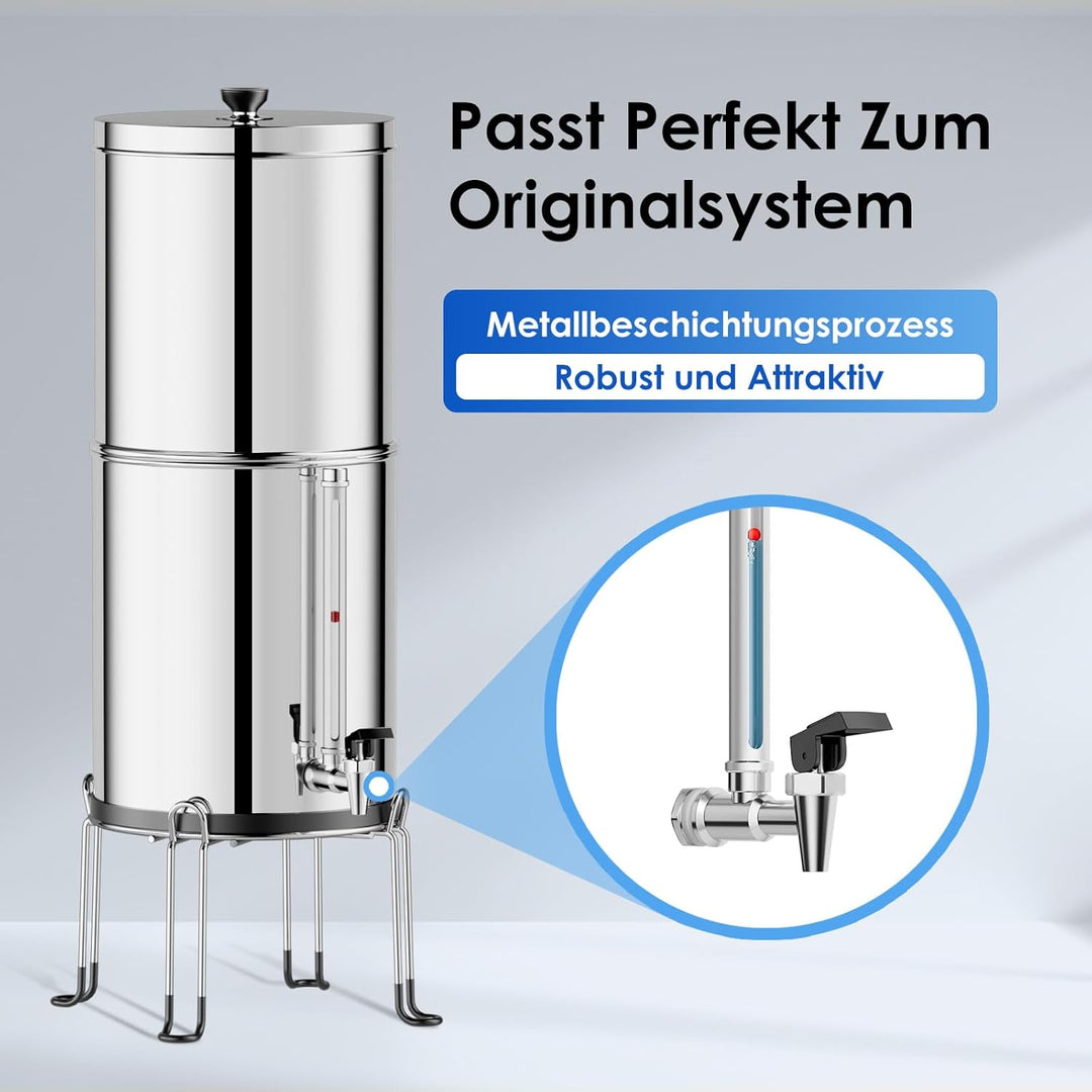 Purewell Glas Wasserstandsanzeiger für Reisen und Purewell,Big Berkey,Alexapure Pro,ProPur