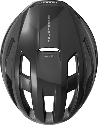 ABUS Rennradhelm PowerDome - leichter Fahrradhelm mit cleverem Belüftungssystem und aerodynamischem