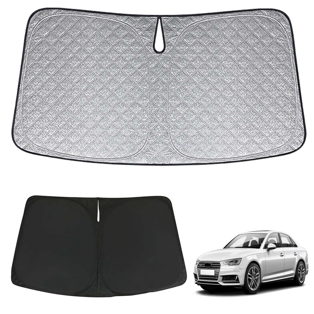 Auto Sonnenschutz Kompatibel mit Audi A4 B9/8W - Sonnenschutz Abdeckungen Frontscheibe Sonnenschirm