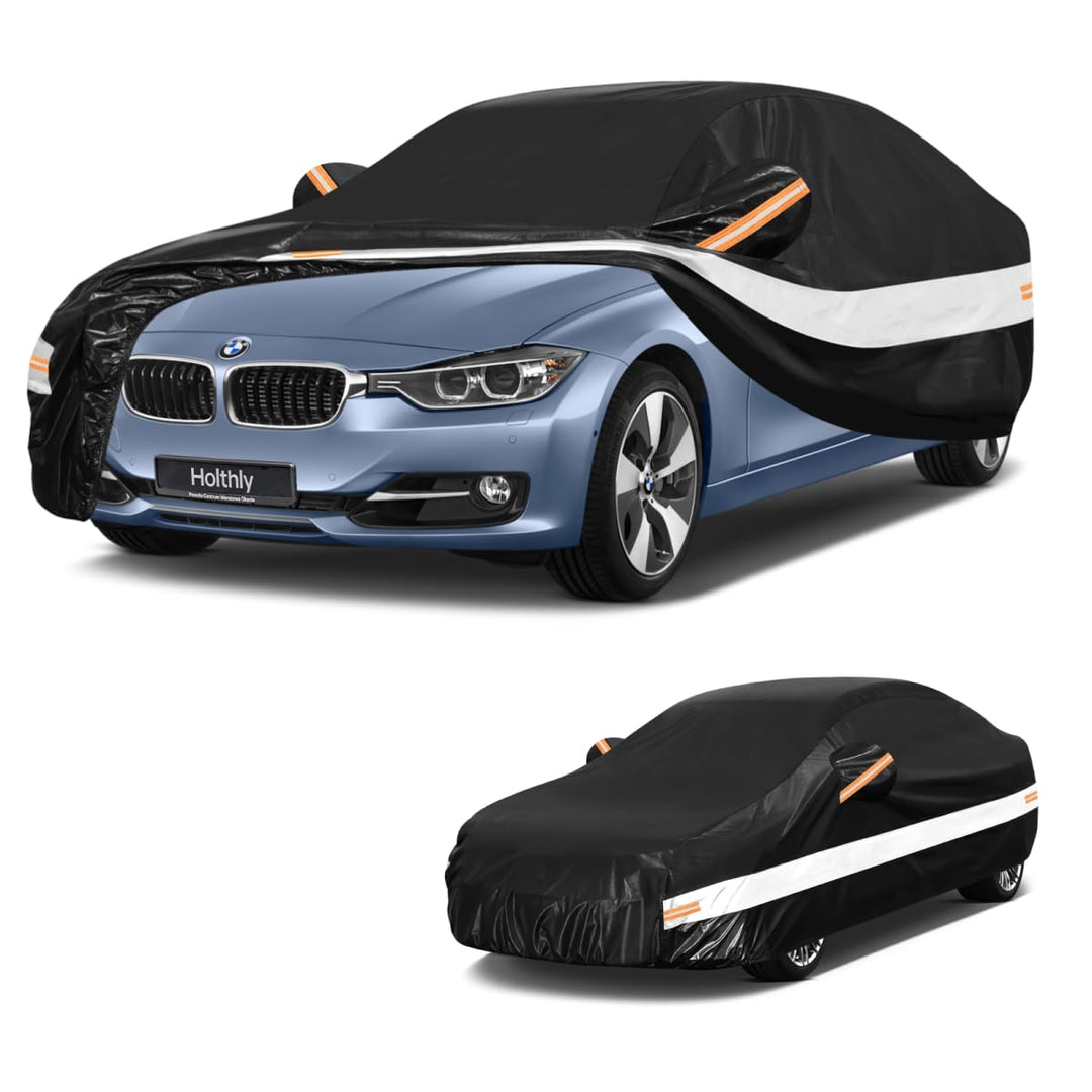 Autoabdeckung Passend für BMW 3er G20/G28（2018-2026） 10 Schichten Vollgarage Auto Abdeckplane 100% W