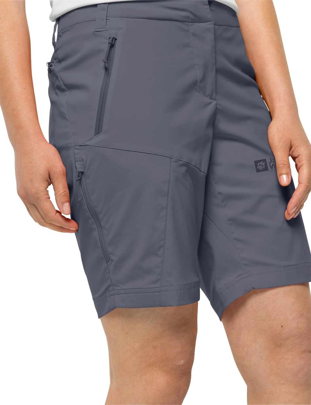 Jack Wolfskin Damen Shorts Glastal Shorts W 34 Dolphin, 34 Dolphin