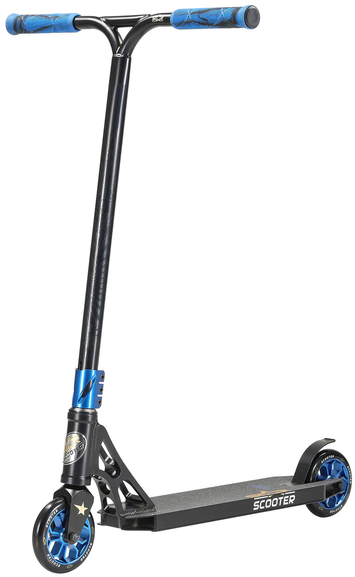 STAR SCOOTER Professional Freestyle Kick Stunt Scooter ab 8 Jahre | 110mm ABEC-9 Lager Alu Kinder Ci