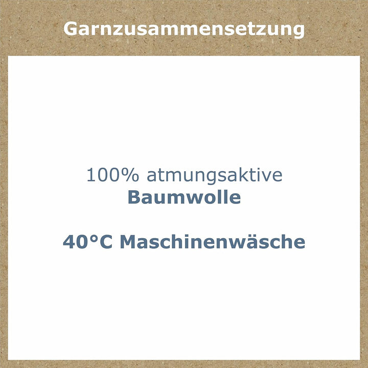 GAWILO Socken aus 100% Baumwolle (10 Paar) | Ohne drückende Naht, mit venenfreundlichem Komfortbund