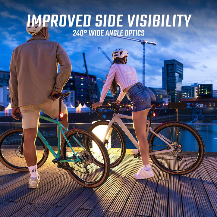 SIGMA HIRO 10 | wetterfestes Fahrradrücklicht mit 500 m Sichtweite | StVZO zugelassenes Rücklicht mi