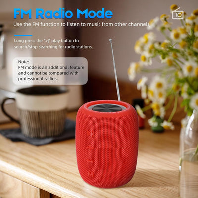 SENXINGYAN 20W Bluetooth Lautsprecher – Tragbare Musikbox mit 360° Stereo-Sound, LED-Lichtshow, IPX6