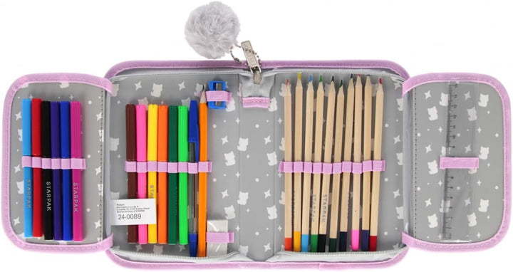 Goldkids - Schulranzen für Jungen und Mädchen, 4/6/8/15er-Set - Schul-Rucksack für Kinder mit Federm