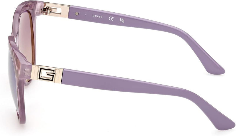 GUESS Damen Sonnenbrille 56mm Violett, 56mm Violett