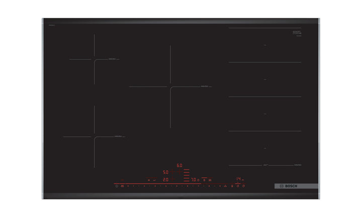 Bosch Hausgeräte PXY875DC1E Serie 8 Induktionskochfeld, 80cm breit, FlexInduction freie Platzwahl, M