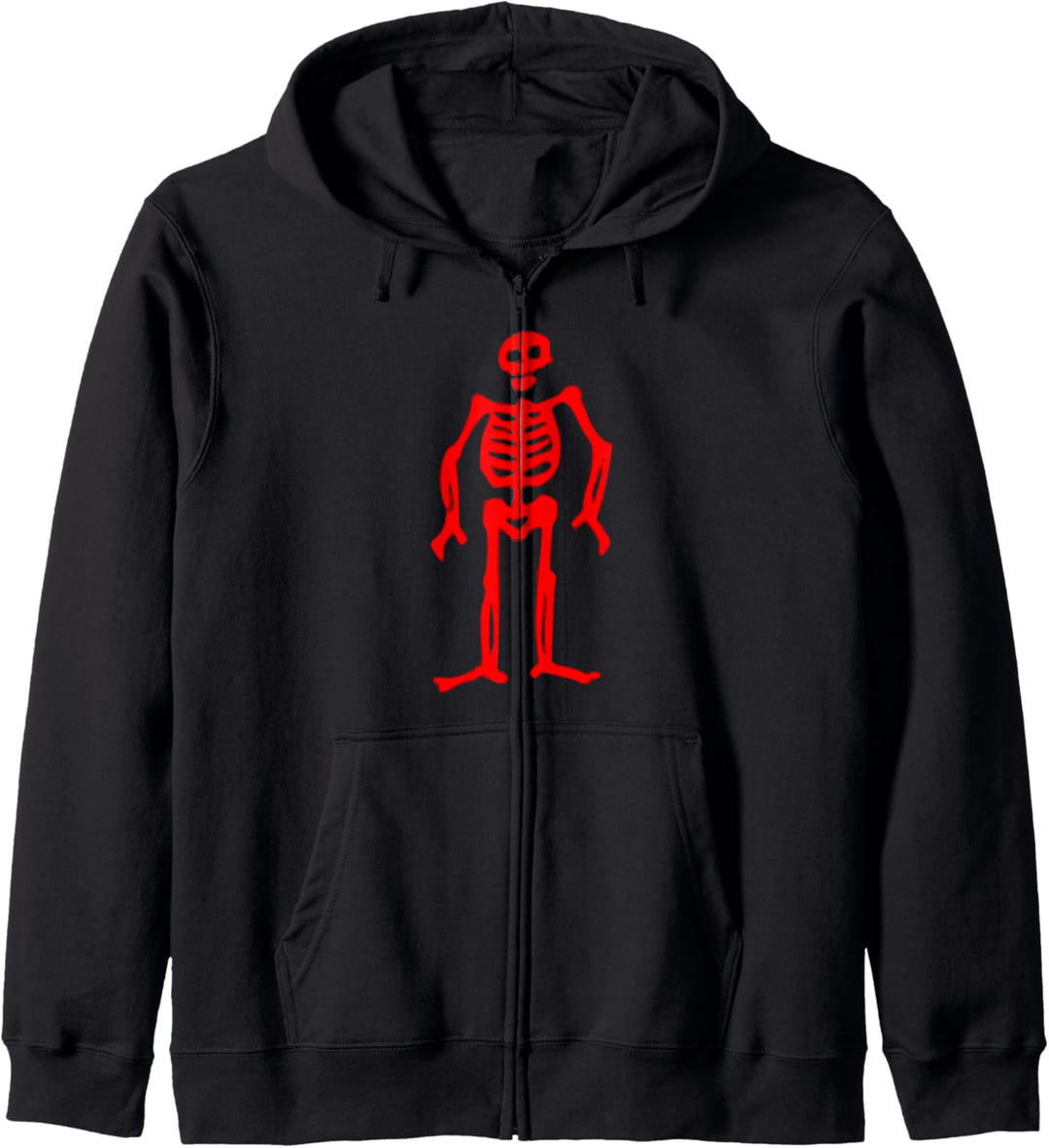 Jolly Roger Piratenflagge Edward Low Red Skelett Kapuzenjacke