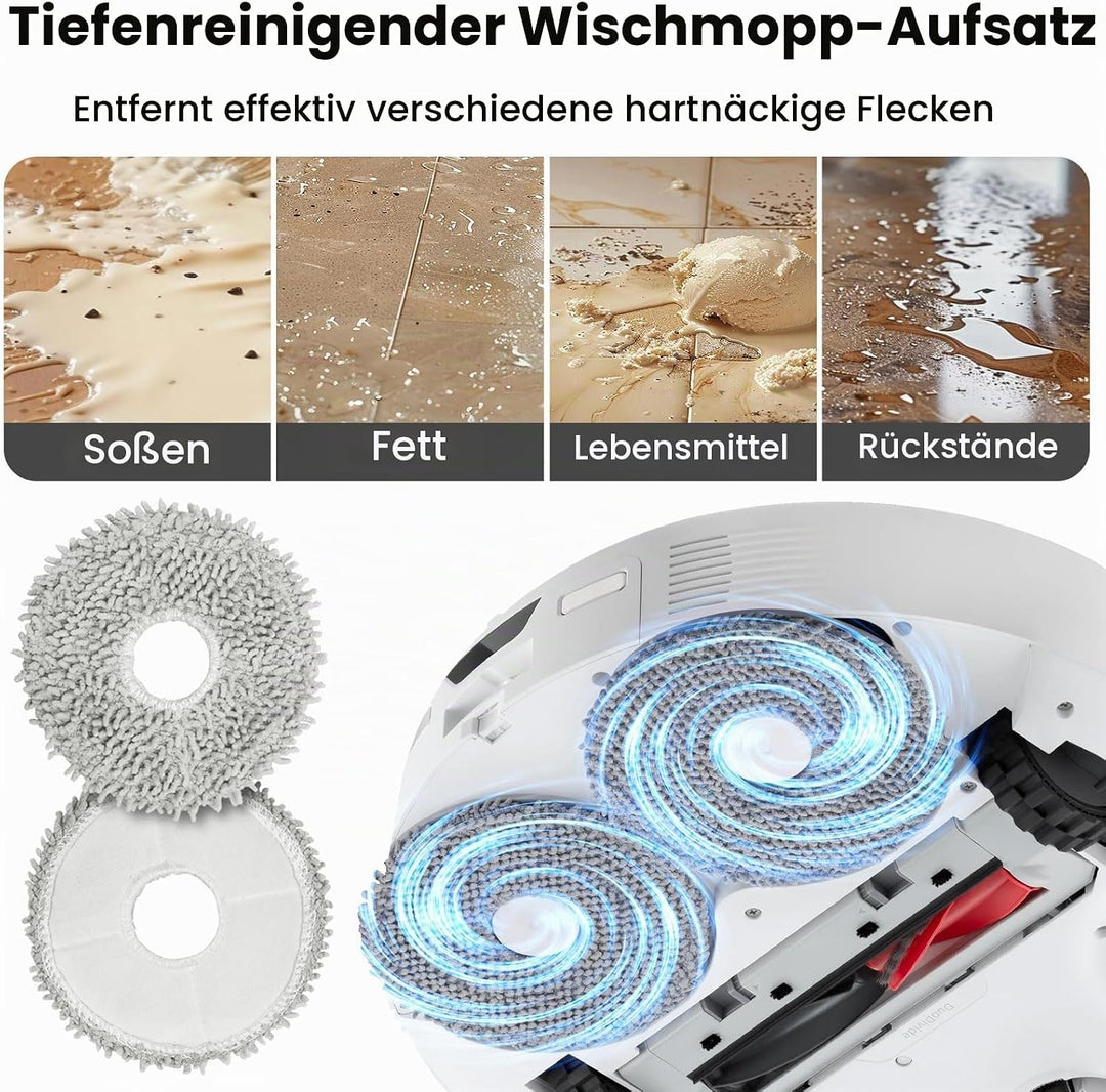 Ersatzteile Zubehörset für Roborock Qrevo Curv/Qrevo Edge/Qrevo Curv S5X/Qrevo S5V/Qrevo Edge S5A St