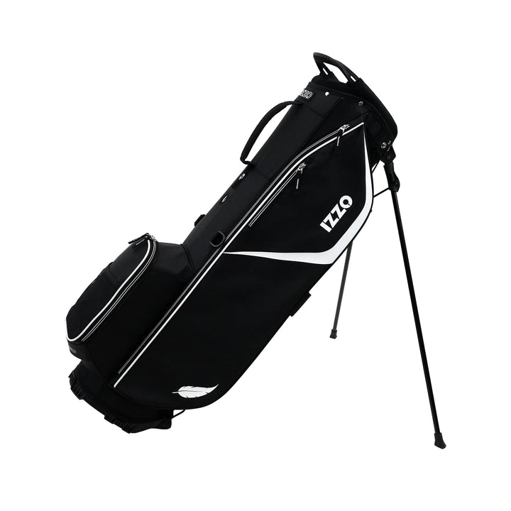 Izzo Ultra Lite Standtasche Schwarz, Schwarz