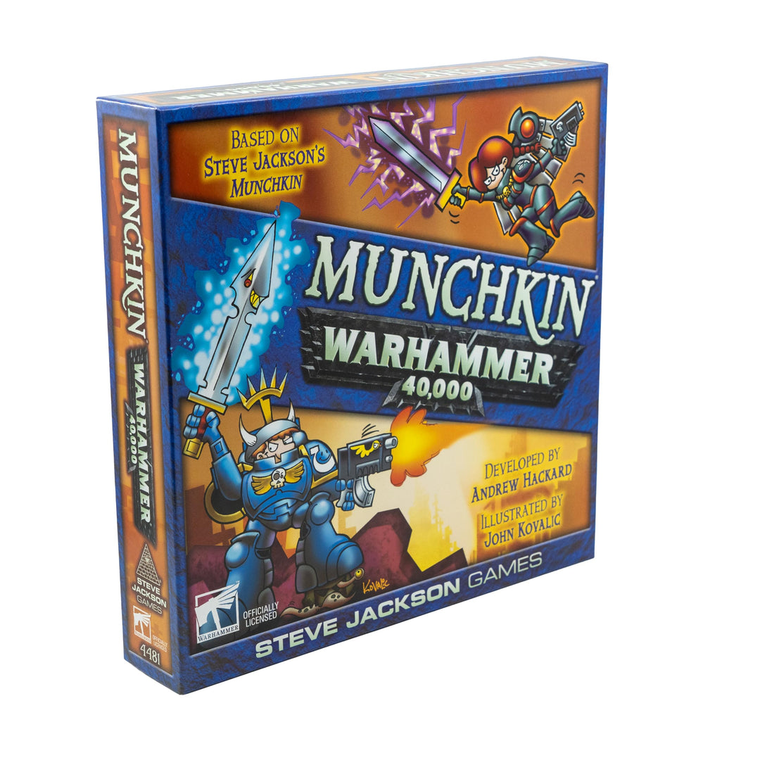 Steve Jackson Games 4481 - Munchkin Warhammer 40k (englische Ausgabe) Munchkin Warhammer 40000, Munc