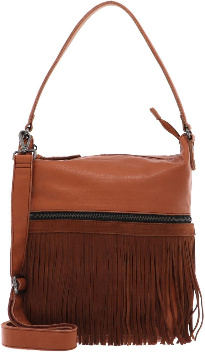 FREDsBRUDER Hub Schultertasche Leder 28 cm