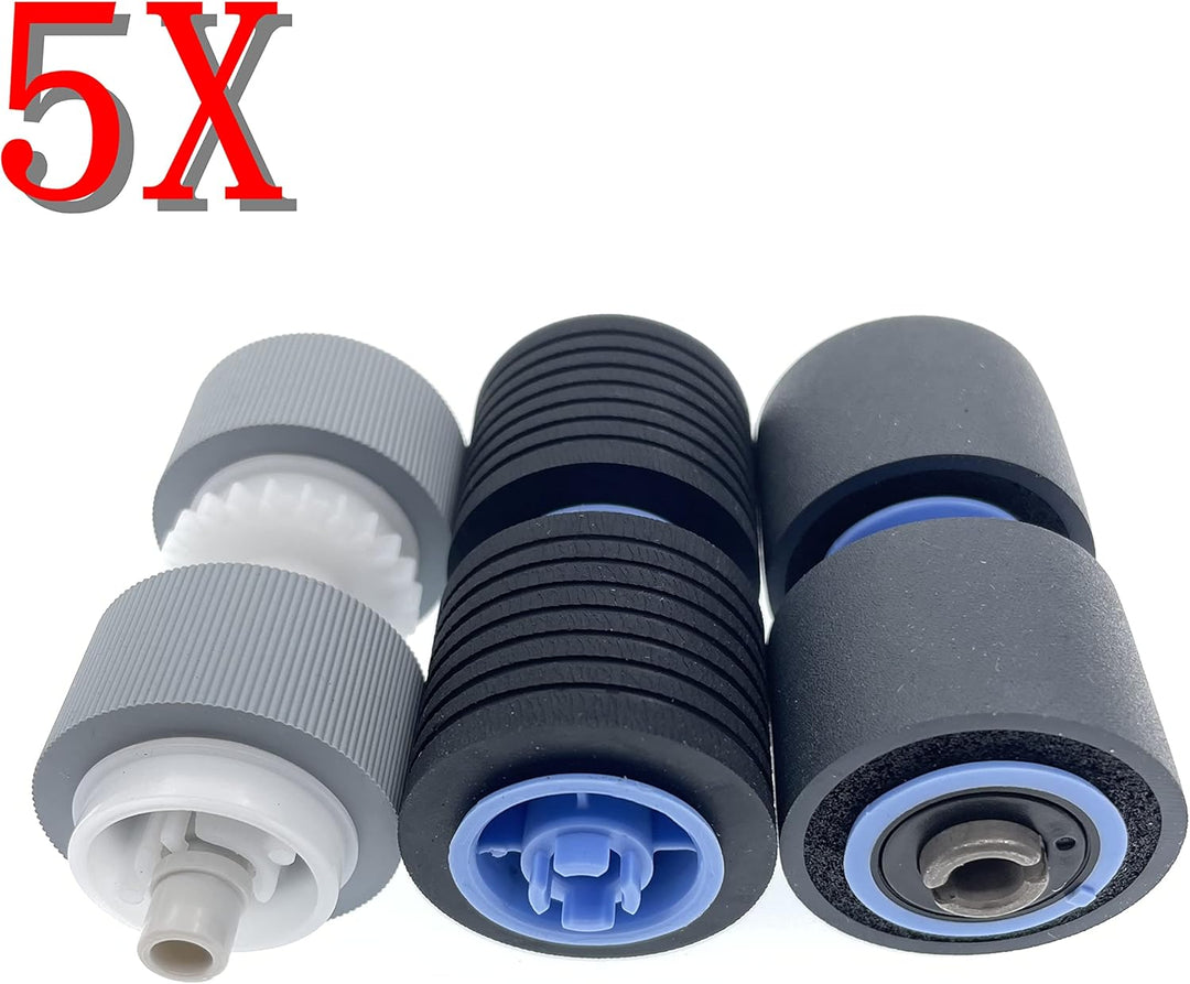 5SET X 8262B001 3601C002 Tonabnehmer-Rollen-Set, kompatibel mit Canon DR-G1100 DR-G1130 DR-G2090 DR-