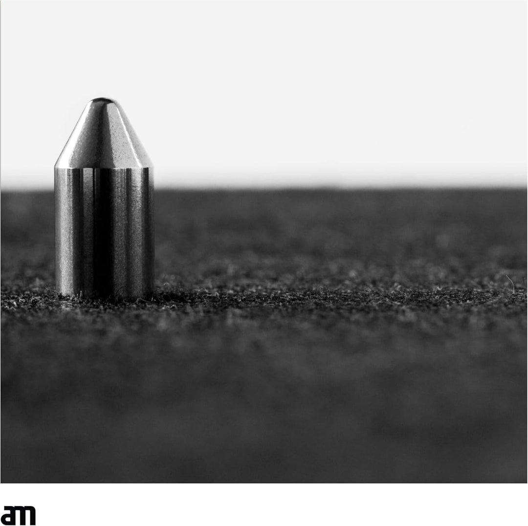 Premium Antistatische Plattenspielermatte - Anti-Static Record Mat aus Carbonfaserfilz für Turntable