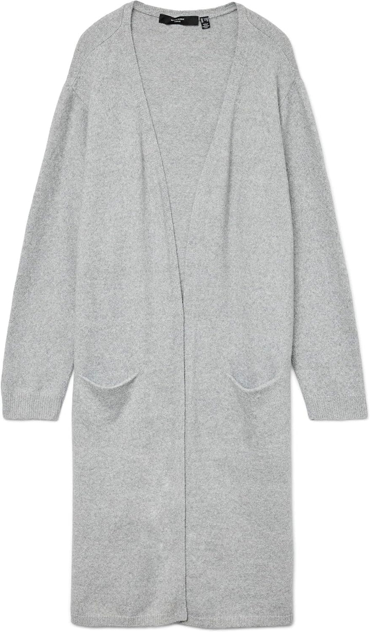 VERO MODA Female Strickjacke VMDOFFY Strickjacke XS Light Grey Melange, XS Light Grey Melange