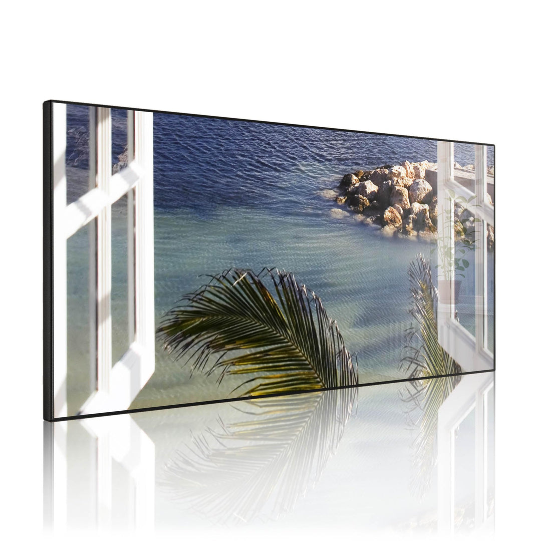 banjado Magnettafel schwarz 78 x 37cm / Magnetwand Metall/Magnetpinnwand als Memoboard/Pinnwand Magn
