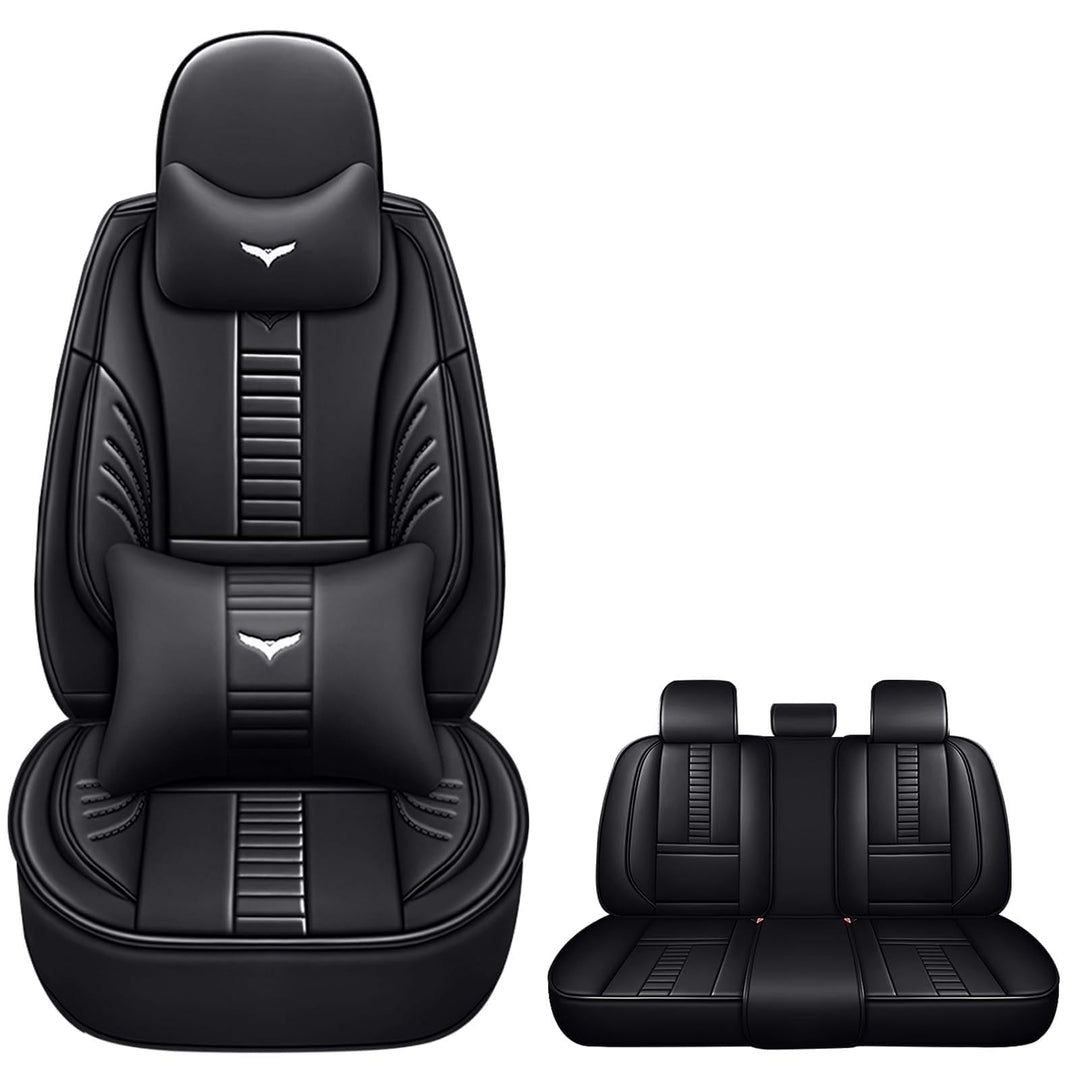 Pongchan Voll Set Auto Sitzbezüge, Autoschonbezug Universal passend für Volkswagen Passat Alltrack 2
