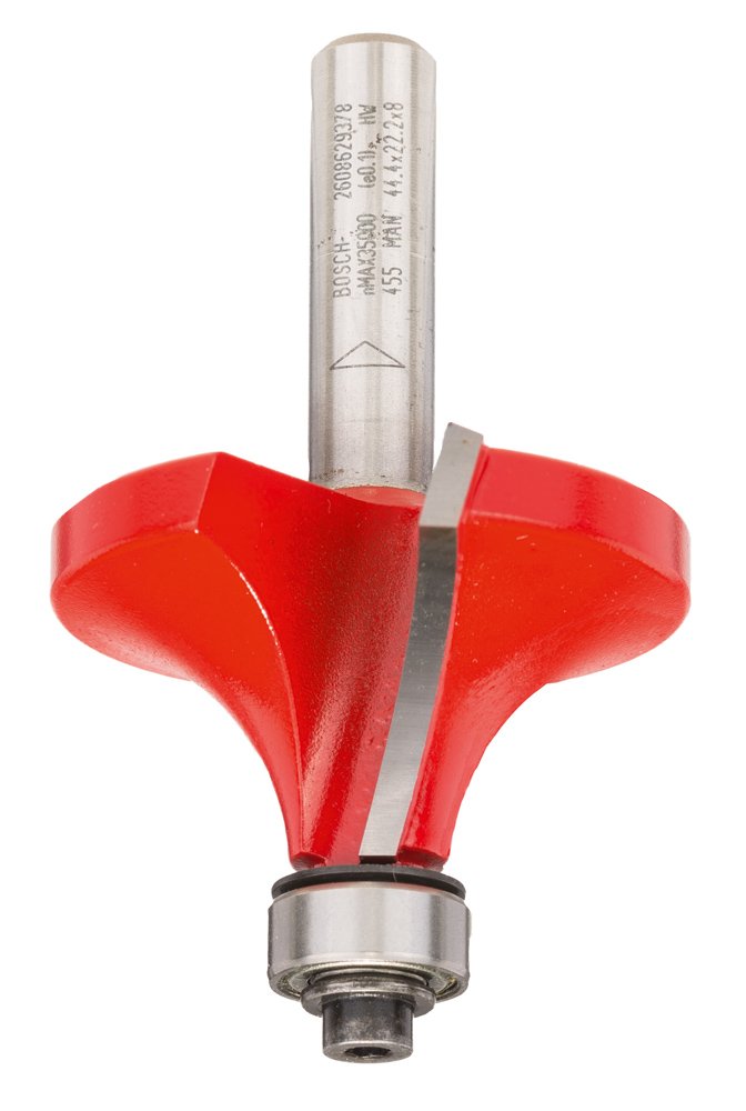 Bosch Accessories Bosch Professional Abrundfräser Expert for Wood (für Holz, Ø 44,4 mm, Arbeitslänge