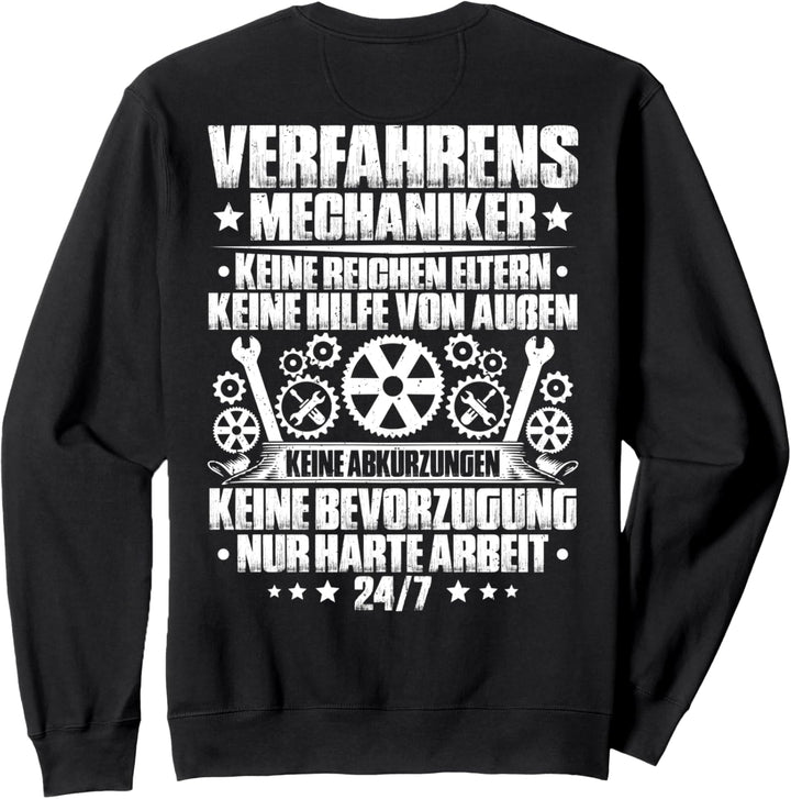 Harte Arbeit Verfahrensmechaniker Sweatshirt