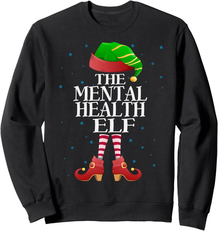 Mental Health Tech Pyjama, Motiv Elf Sweatshirt