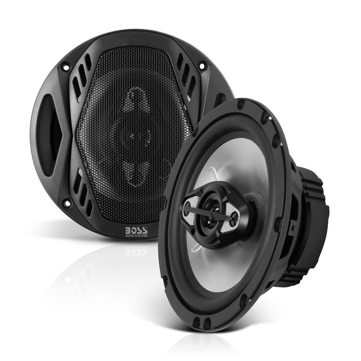 BOSS Audio NX654 Onyx Serie 400 Watt 4-Wege Lautsprecher 16,5 cm 4-Wege, 16,5 cm 4-Wege