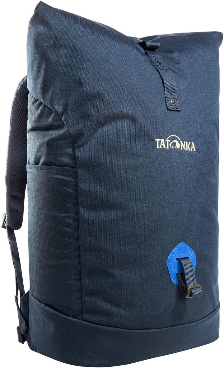 Tatonka 34l Daypack Grip Rolltop Pack - Rucksack mit Rollverschluss und 15 Laptopfach - 34 Liter Nav