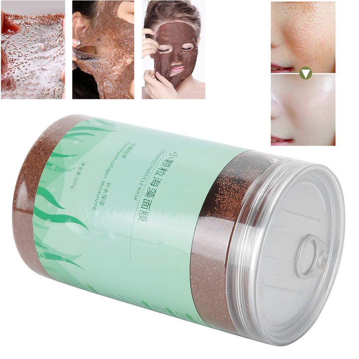 Natürliche Gesichtsmaske, 500 g 5A Algenmaske Mild feuchtigkeitsspendende, pflegende, beruhigende, h