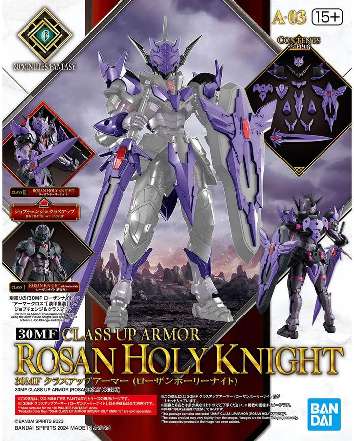 Bandai Hobby 30MF Class Up Rüstung (ROSAN HOLY Knight) multicolor Traditionell, multicolor Tradition
