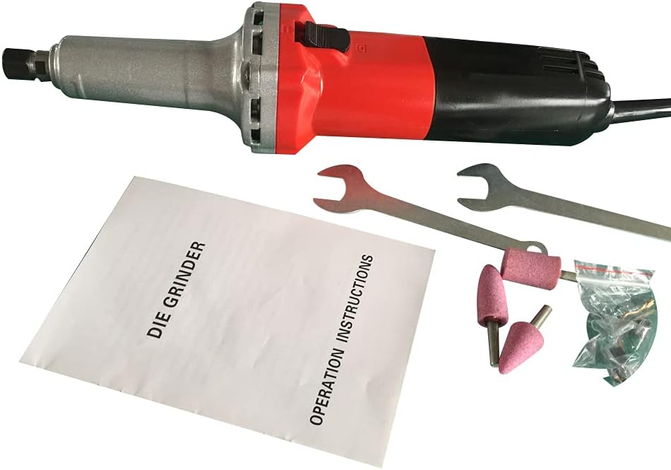 750W Elektroschleifer mit Drehzahlregelung 0-27000rpm Polierwerkzeuge und Vorrichtungen 6mm