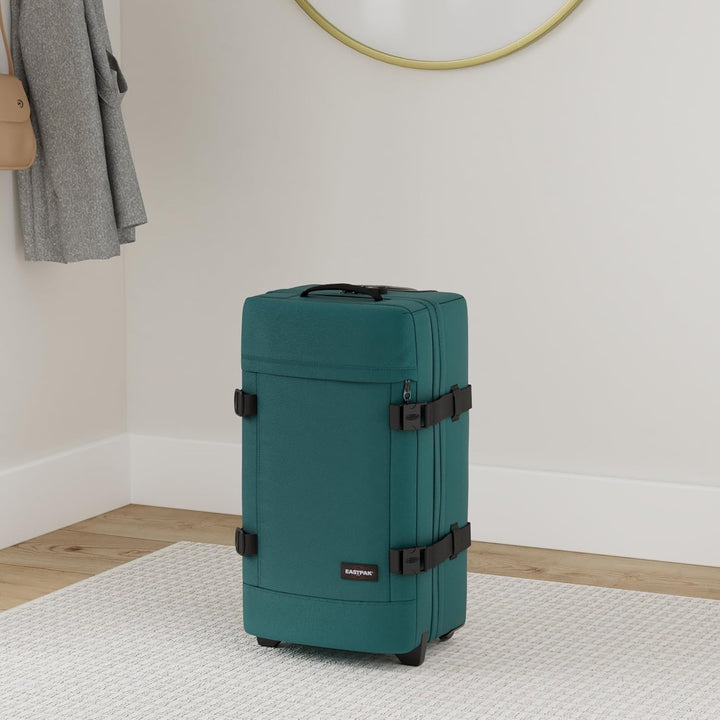 EASTPAK TRANVERZ M Brize Grade Wheeled Luggage Peacock Green, Peacock Green