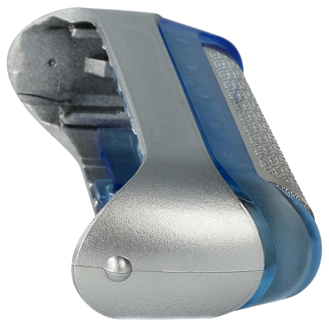 vhbw 2x Scherfolie Ersatz für Braun 20S für Elektrorasierer + Rahmen, silber/blau