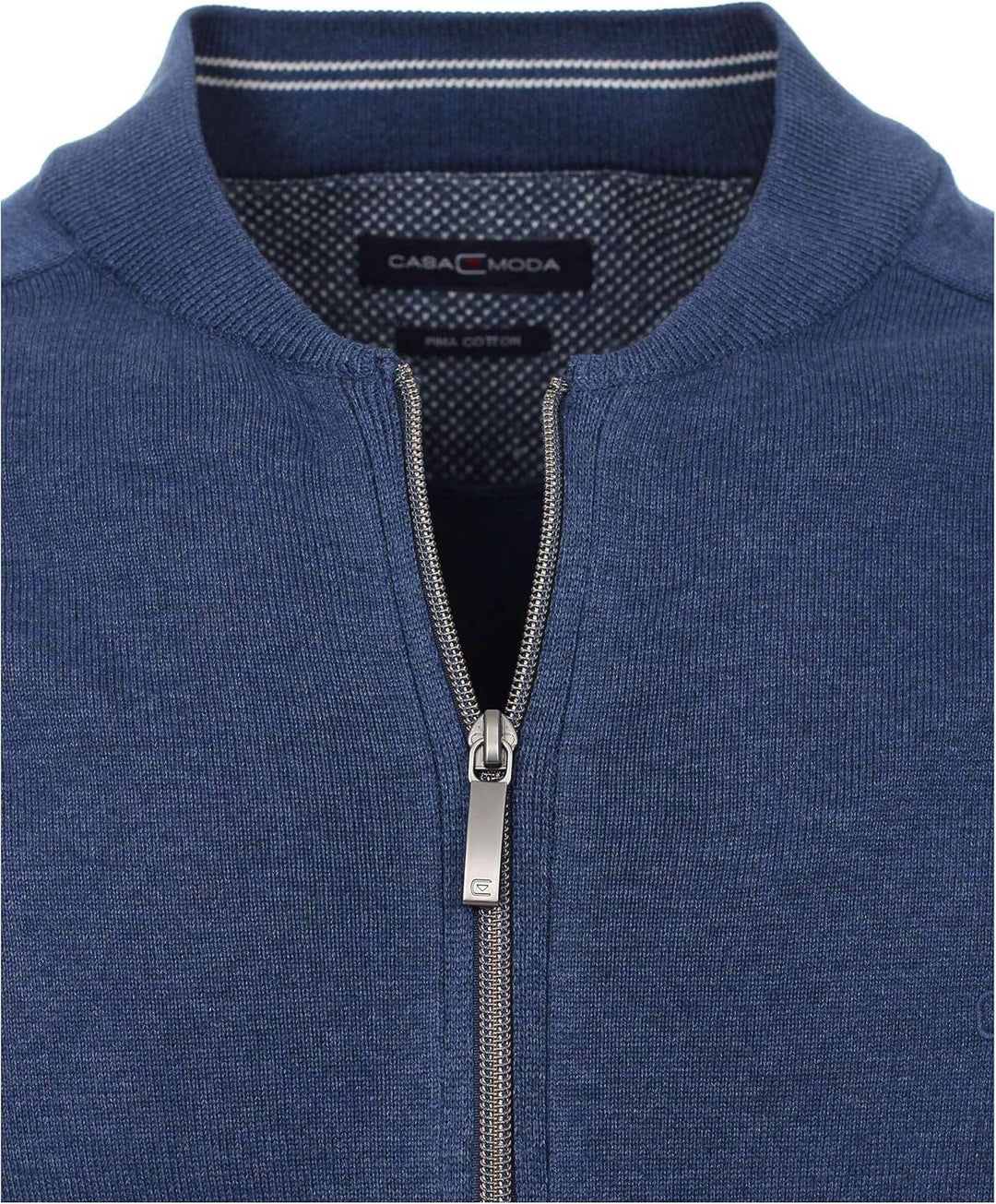 CASAMODA Strickjacke Uni L Aquadunkelblau, L Aquadunkelblau