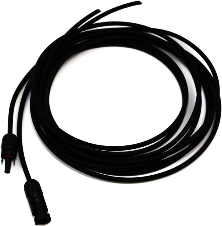 Renogy 3 m 12 AWG Adapter-Kit Solarkabel PV mit weiblichen und männlichen Steckern, verbinden Sie So