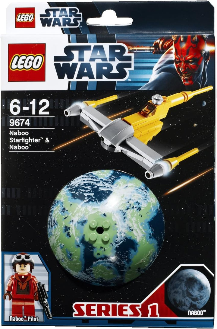 Lego 9674 - Star Wars: Naboo Starfighter und Naboo