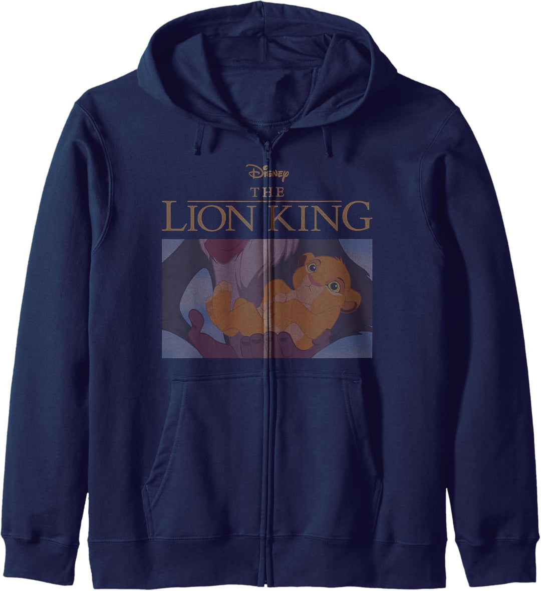 Disney The Lion King Baby Simba Classic Movie Poster Kapuzenjacke