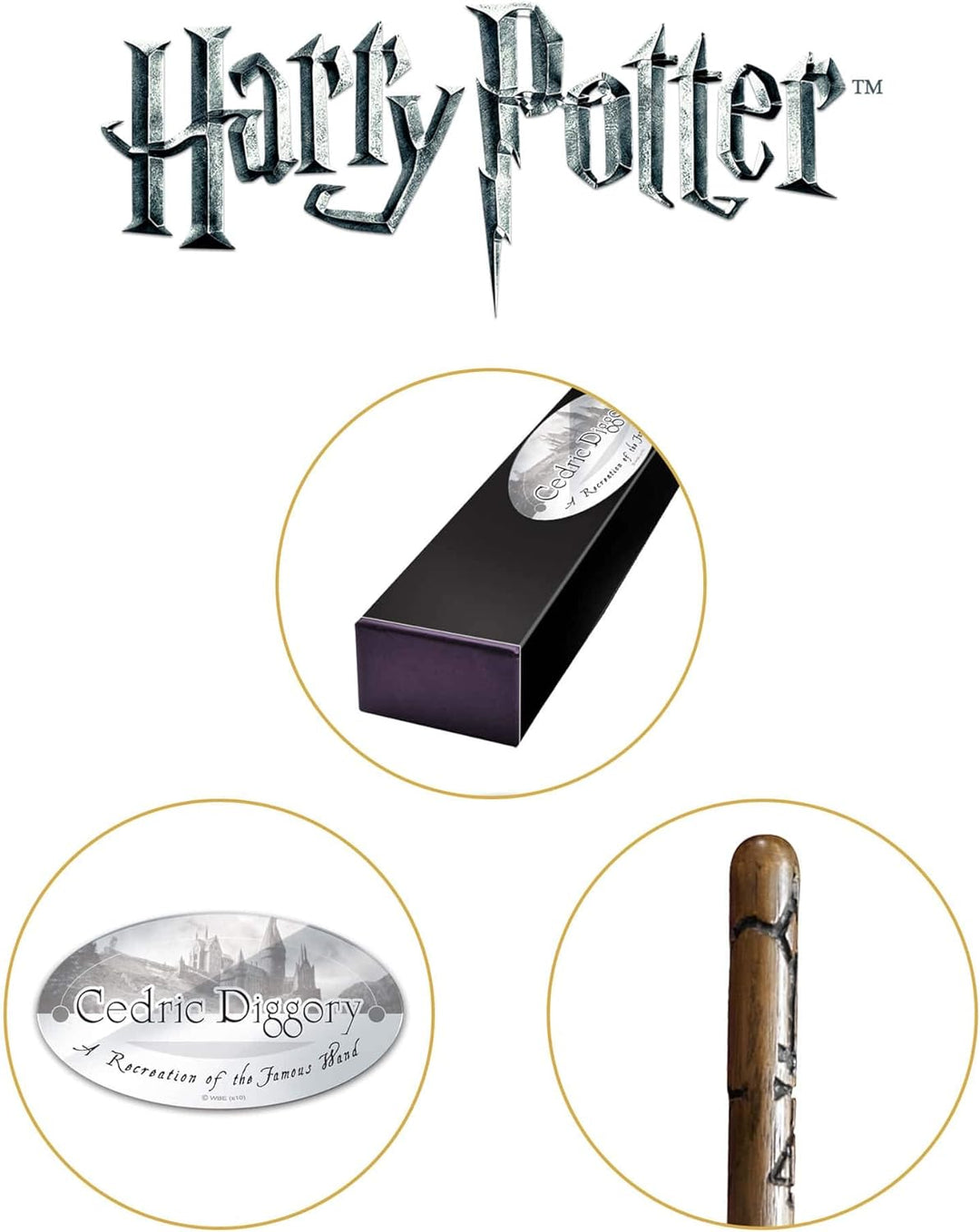 The Noble Collection NN8202  Cedric Diggory - Charakterstab