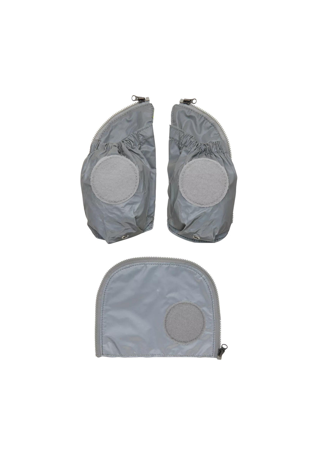 ergobag pack Seitentaschen Zip Set Sichtbarkeits-Set mit Seitentaschen pack cubo und cubo light Set