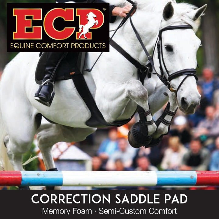 ECP Equine Comfort Products Allzweck-Schabracke mit verstellbarem Memory-Schaum hunter green, hunter