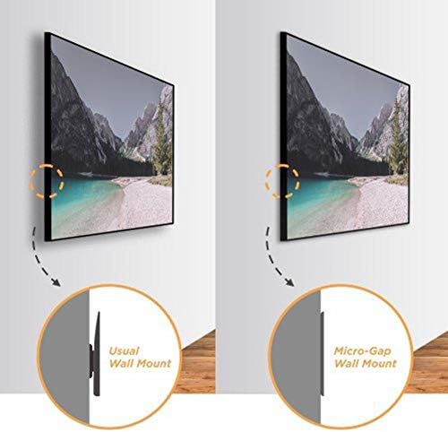 Maclean MC-837 QLED TV Micro-Gap Wandhalterung für Samsung Q7/Q8/Q9/Q7FN/Q9FN 75" bis 50kg Ultra Sli
