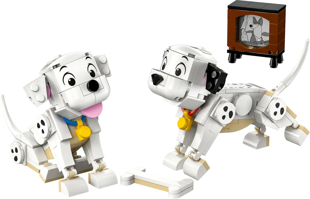 LEGO ǀ Disney Lucky & Penny 101 Dalmatiner - Welpen Spielset – Tierfiguren zum Spielen mit beweglich