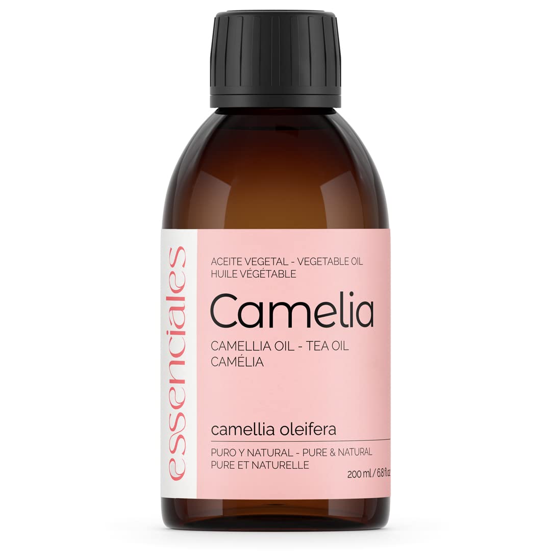Kamelienöl Bio 100 Prozent Rein Kaltgepresst + Camellia Oleifera Öl Für Hautpflege Anti Aging Und Ha