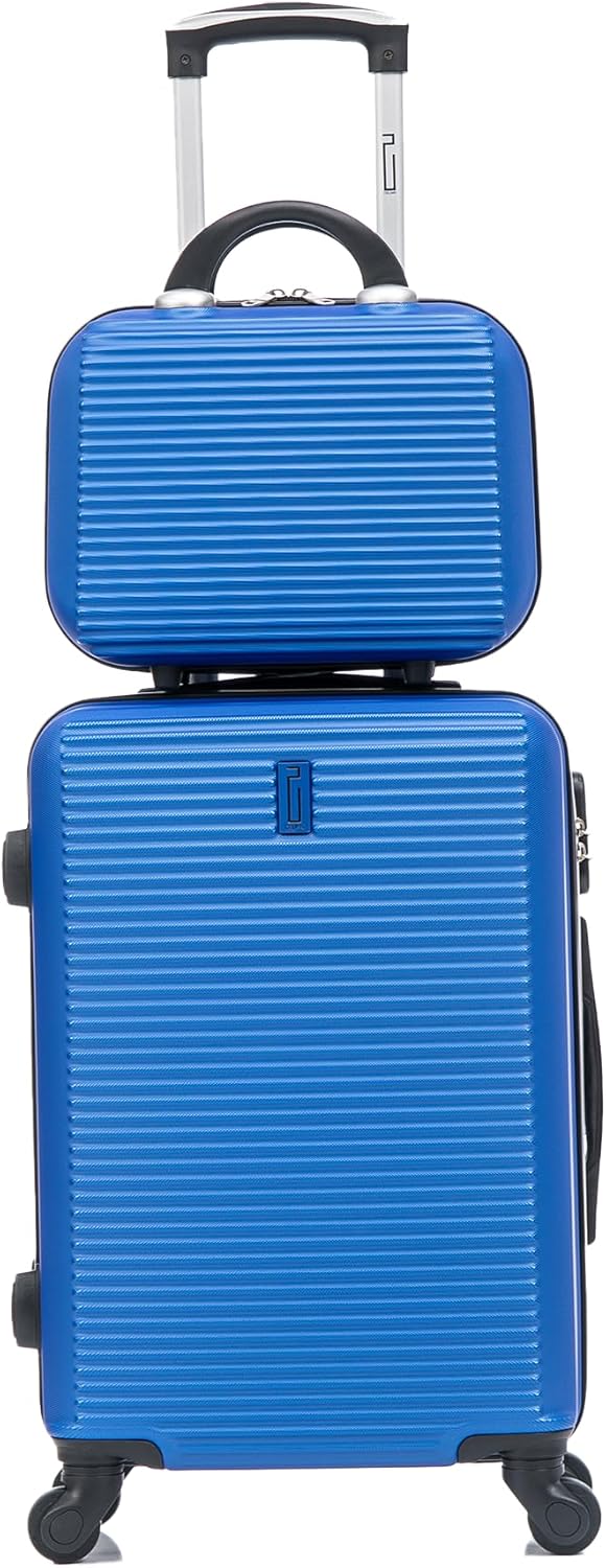 Handgepäck-Koffer mit Kosmetikkoffer 30 cm, zugelassen bei 100+ Fluggesellschaften | Kleiner Handgep