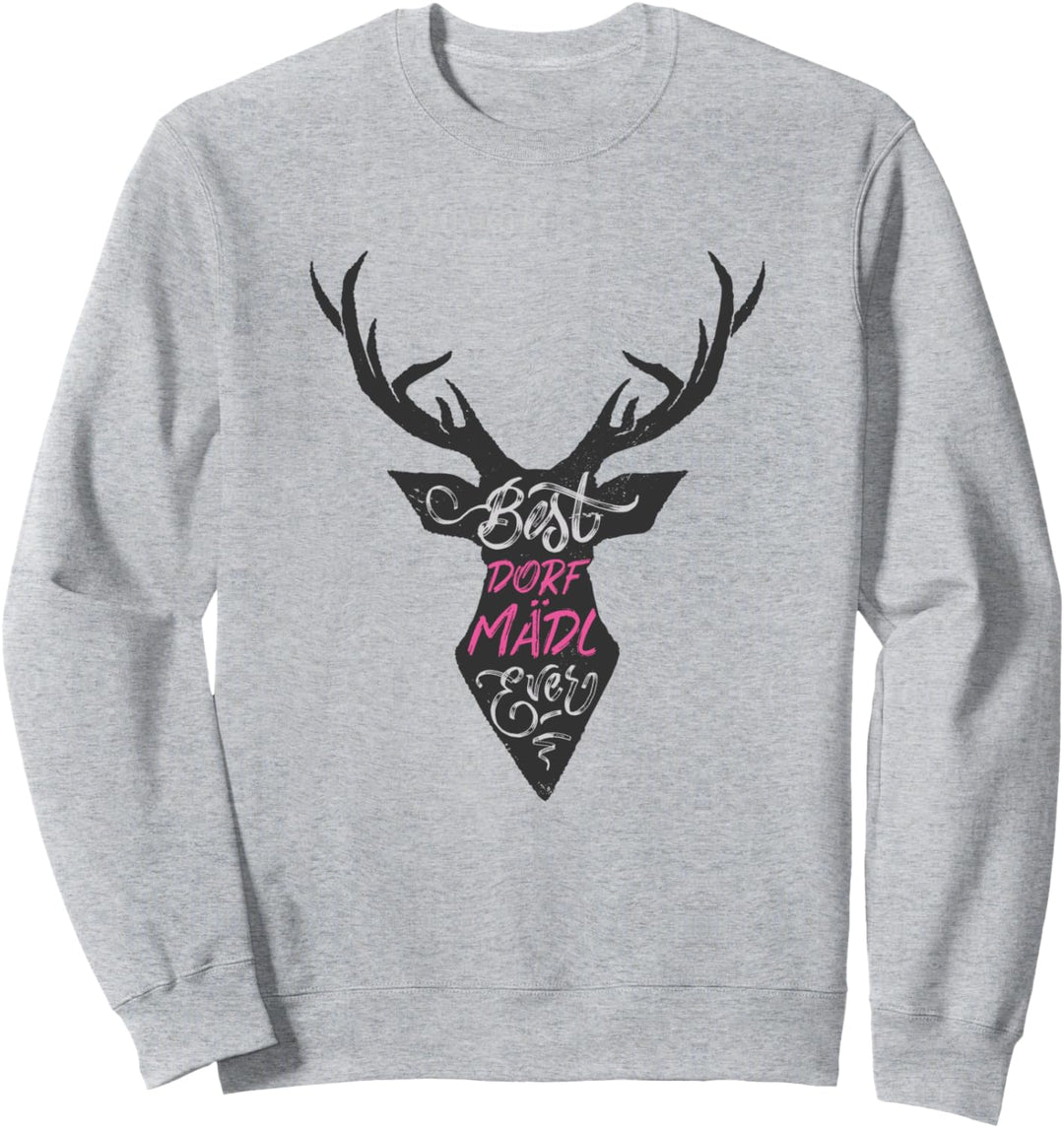 Lustiger Dorfmädel & Dorffest Spruch - Dorfkind Sweatshirt