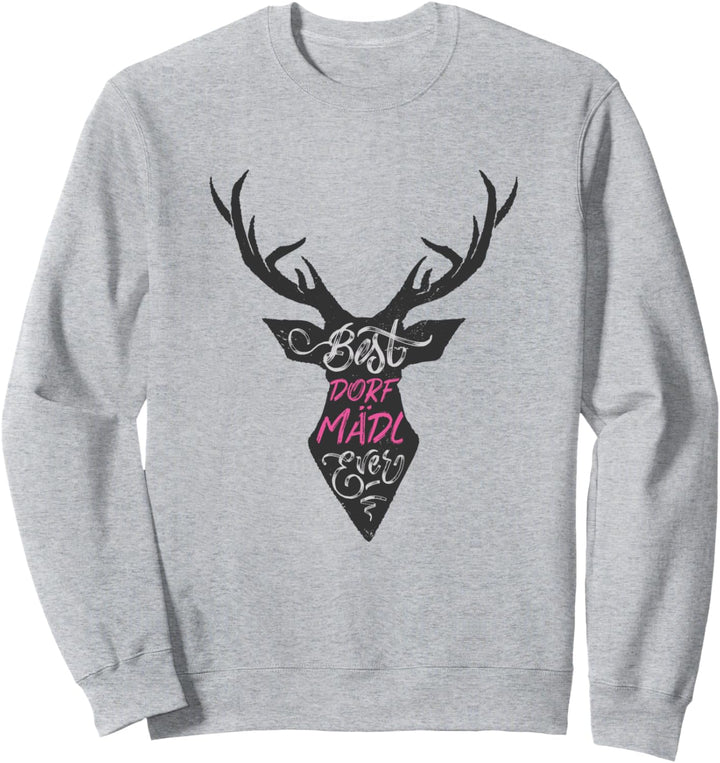 Lustiger Dorfmädel & Dorffest Spruch - Dorfkind Sweatshirt