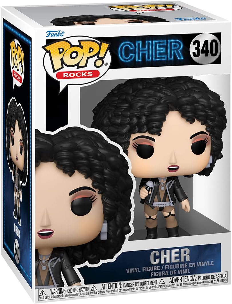 Funko Pop! Rocks: Cher - (Turn Back Time) - Vinyl-Sammelfigur - Geschenkidee - Offizielle Handelswar