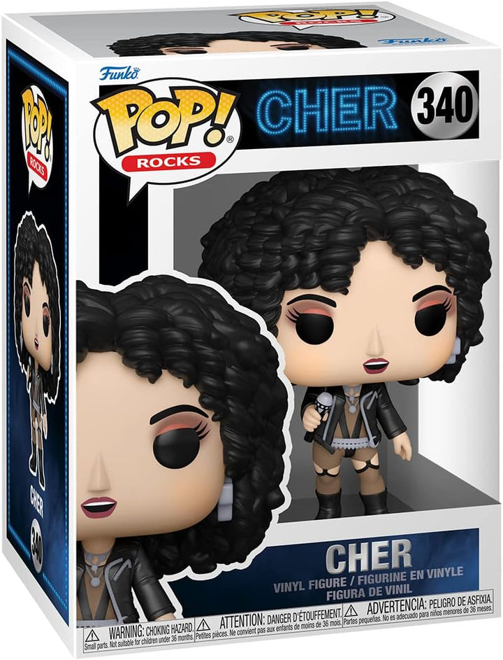 Funko Pop! Rocks: Cher - (Turn Back Time) - Vinyl-Sammelfigur - Geschenkidee - Offizielle Handelswar