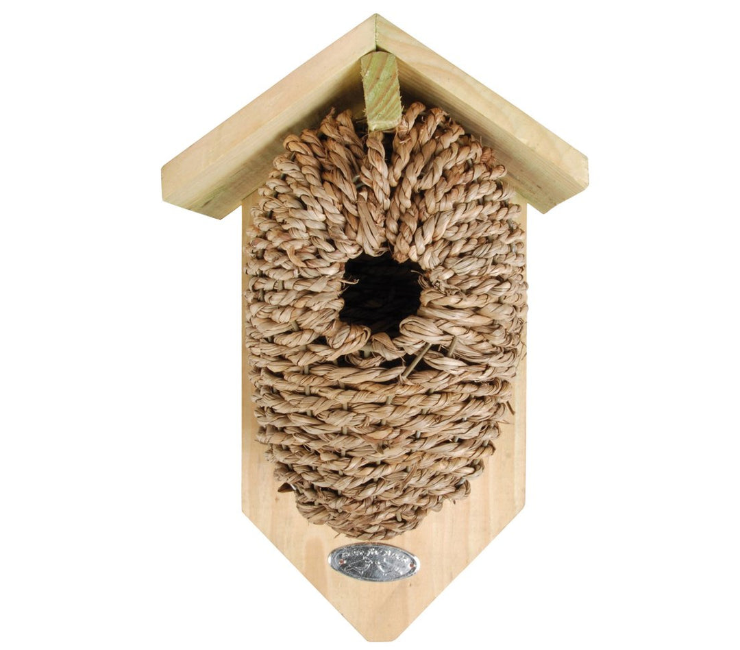 Dehner Natura Premium Wildvogel Nestbeutel Kadlin, Nistbeutel / Vogelhaus für Wildvögel, Einflugloch