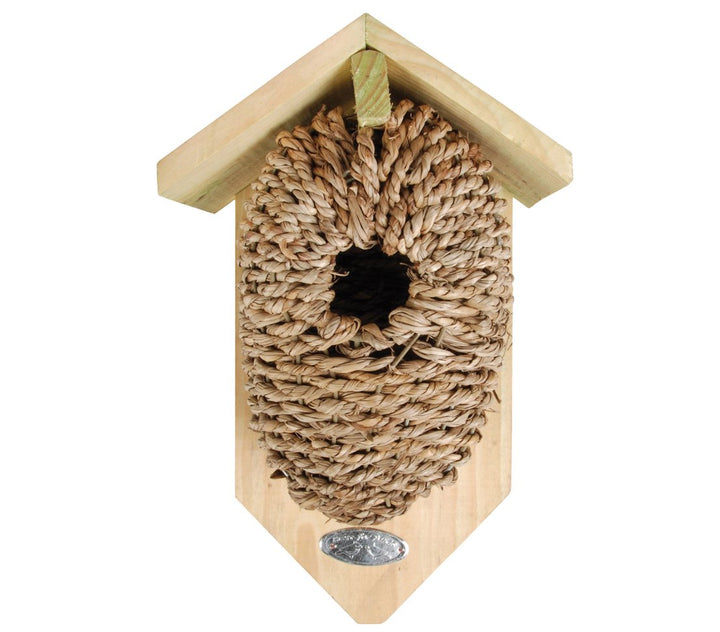 Dehner Natura Premium Wildvogel Nestbeutel Kadlin, Nistbeutel / Vogelhaus für Wildvögel, Einflugloch